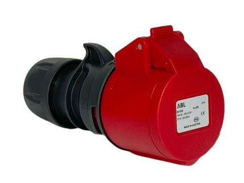 CEE 4P/32A/400V contra rood