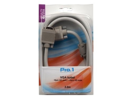 VGA kabel male -> male 3m