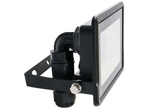 Foto van V-TAC LED Bouwlamp 20W 6500K zwart + kabelinvoer V-TAC LED Bouwlamp 20W 6500K zwart + kabelinvoer