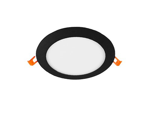 LED panel downlight 12W 3000K incl. driver zwart