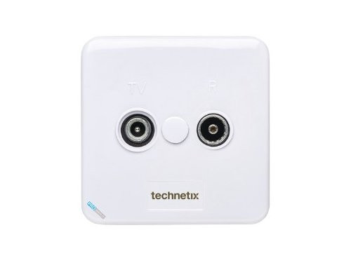 Coax einddoos radio/TV inbouw/opbouw TRAS-2000