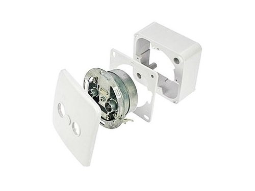 Coax einddoos radio/TV inbouw/opbouw TRAS-2000