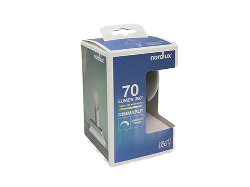 Nordlux LED Globe G95 E27 2-6W 1800K DASH smokey dimbaar