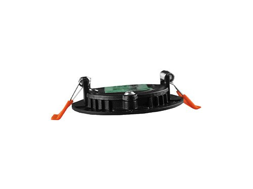 Foto van LED panel downlight 3W 3000K incl. driver zwart LED panel downlight 3W 3000K incl. driver zwart