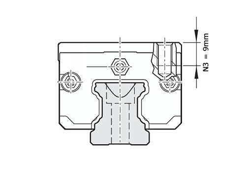 Bosch Rexroth Kogelwagen Koolstofstaal KWD-025-SNH-C0-H-1 Zonder Kogelketting