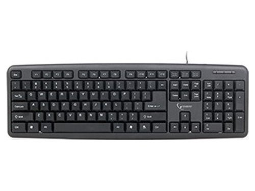 Standaard toetsenbord USB zwart