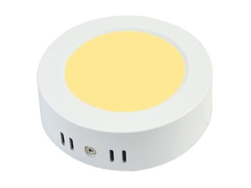 Foto van LED panel opbouw 18W wit 3000K BASIC 226mm rond LED panel opbouw 18W wit 3000K BASIC 226mm rond