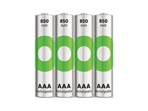 GP NiMH oplaadbare batterij AAA 850mA blister(4)