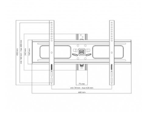 TV wandbeugel WM2651 One For All