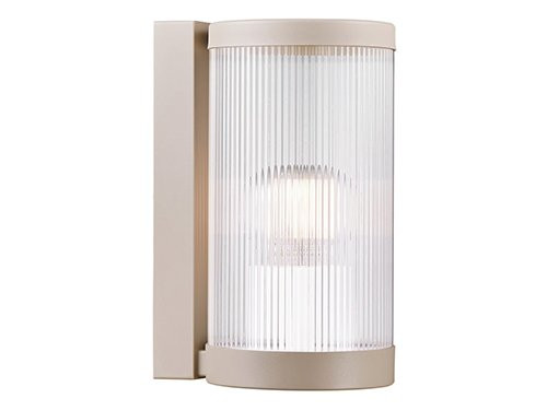 Foto van Wandlamp Coupar E27 zandkleur IP54 Wandlamp Coupar E27 zandkleur IP54
