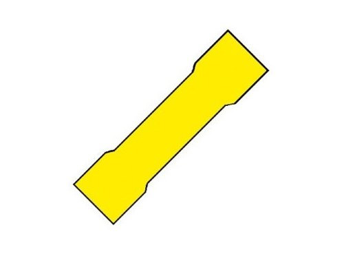 Foto van Kabelschoen verbinder geel Kabelschoen verbinder geel