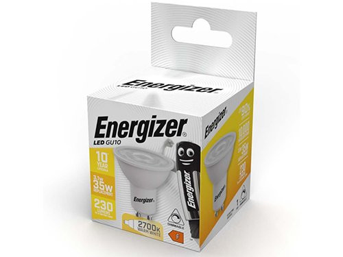 Energizer LED spot GU10 3,1-35W 2700K dimbaar