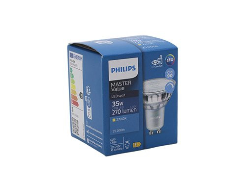 Philips LED spot GU10 2,8-35W 2700K dimbaar