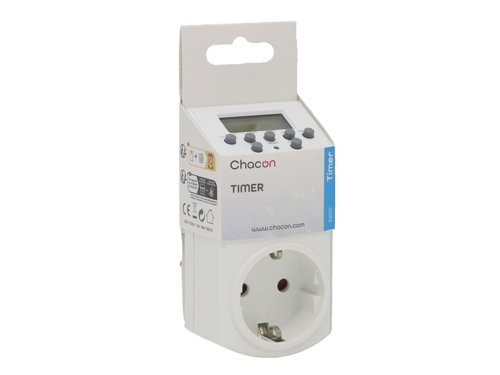 Tijdschakelklok dag/weekprogramma digitaal blister