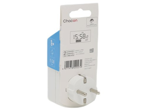 Tijdschakelklok dag/weekprogramma digitaal blister