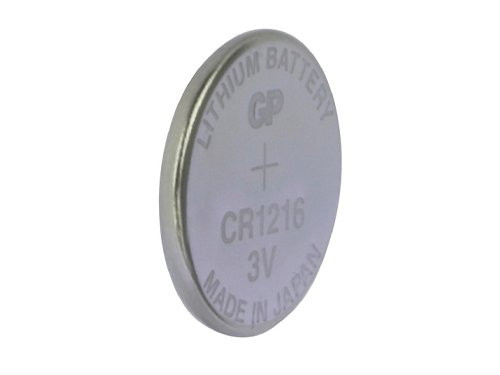 Foto van GP CR1216 lithium knoopcel batterij 3V blister(1) GP CR1216 lithium knoopcel batterij 3V blister(1)