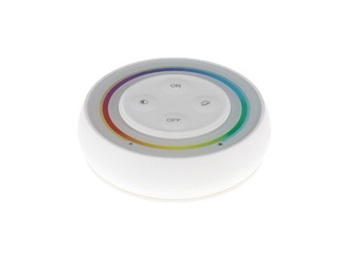 Foto van RGB-CCT afstandsbediening 2.4G 1-zone rond wit RGB-CCT afstandsbediening 2.4G 1-zone rond wit