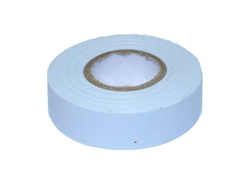 Isolatietape PVC 19mm rol 20m wit