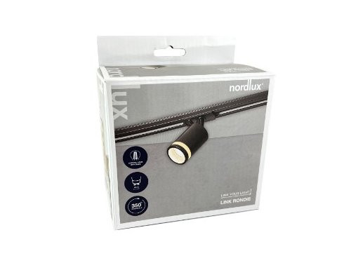 Link railspot Rondie GU10 zwart