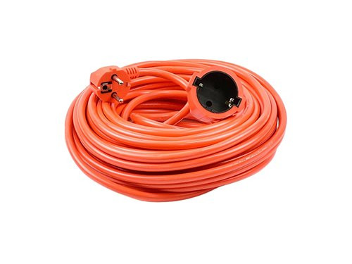 Verlengsnoer PVC oranje 3x1,5qmm 20m