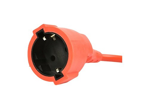 Verlengsnoer PVC oranje 3x1,5qmm 20m