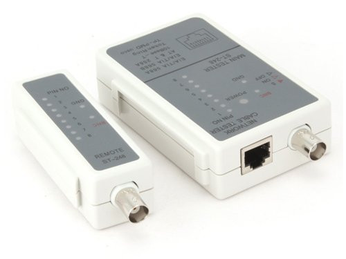 Kabel Tester UTP, STP, FTP en BNC