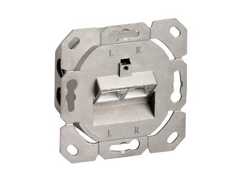 Inbouw - Opbouw unit UTP CAT6 RJ45 dubbel