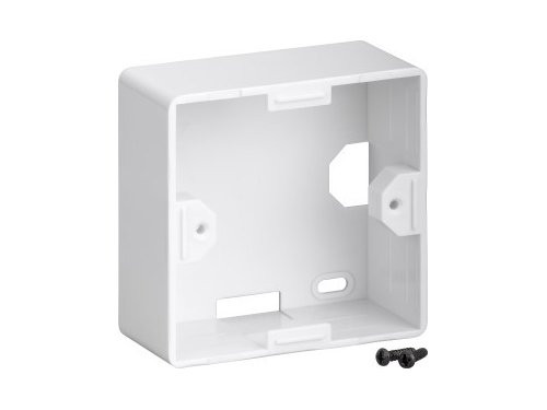 Inbouw - Opbouw unit UTP CAT6 RJ45 dubbel