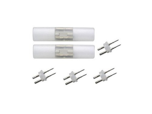 Foto van Koppelstuk voor lichtslang splice per 2 stuks Koppelstuk voor lichtslang splice per 2 stuks