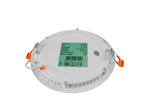 LED panel downlight 12W 4000K incl. driver wit