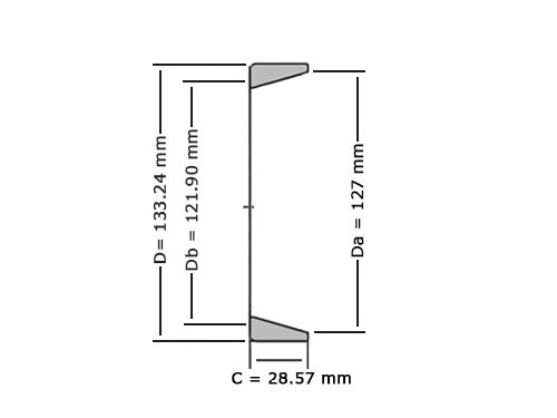 Timken Buitenring Kegellager 563 B