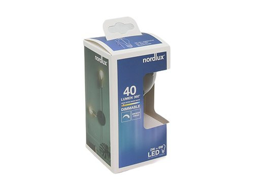 Foto van Nordlux LED GLS E27 2-4W 1800K DASH smokey dimbaar Nordlux LED GLS E27 2-4W 1800K DASH smokey dimbaar