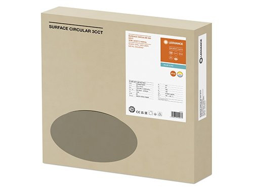 Foto van LED Plafonniere 350mm 18W Tri-White IP44 LED Plafonniere 350mm 18W Tri-White IP44