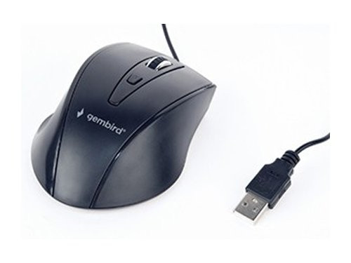 Optische muis bedraad USB zwart design