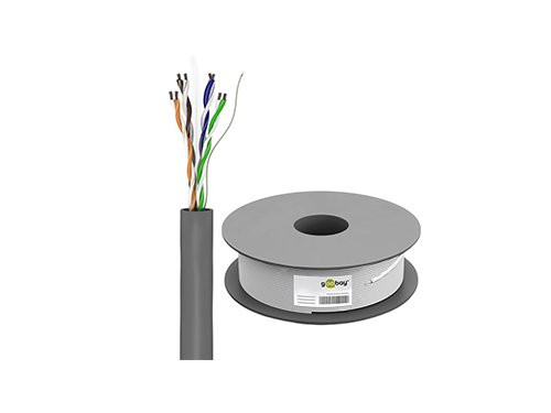 UTP CAT6 100m grijs soepel