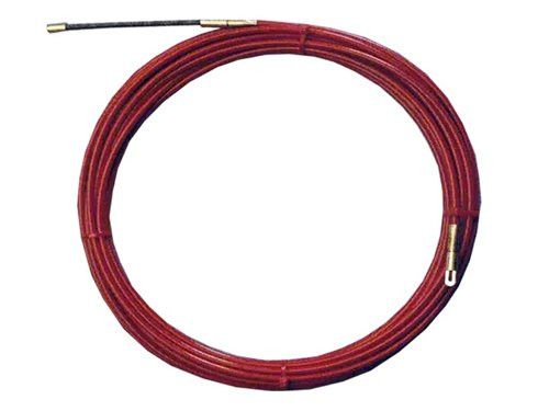 Trekveer metaal rood 10m