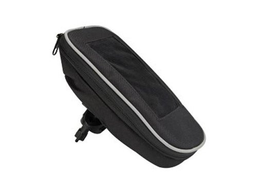 Fietstas met smartphone houder