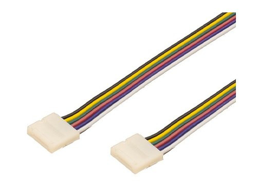 Foto van RGB-CCT Quick koppelstuk 6pin 12mm met 15cm draad RGB-CCT Quick koppelstuk 6pin 12mm met 15cm draad