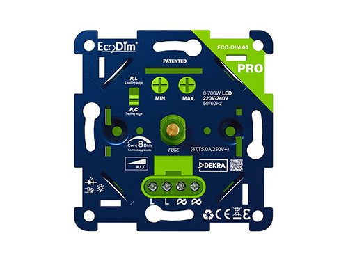 LED dimmer 0-700W EcoDim PRO universeel