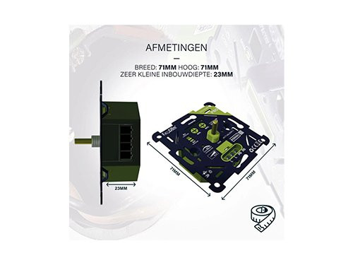 LED dimmer 0-700W EcoDim PRO universeel