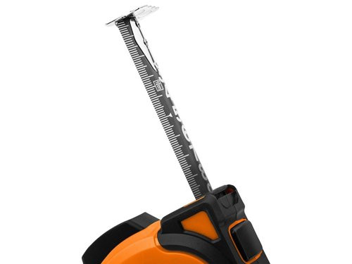 Rolmaat - Meetband rubber zwart 5 meter - 25 mm