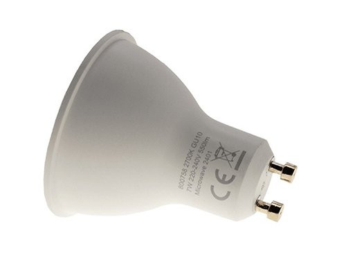 LED spot GU10 230V 7-75W 120gr wit 2700K dimbaar SENSOR