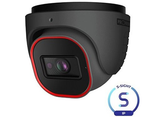 IP Camera dome 4Mpix 12V IR-led 2.8mm ZWART