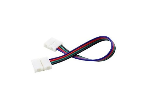 Foto van RGB Quick koppelstuk 4 aderig 10mm + draad RGB Quick koppelstuk 4 aderig 10mm + draad