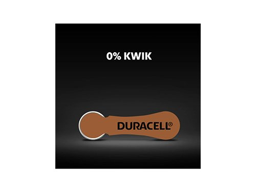 Foto van Duracell gehoor batterij 13 blister(6) Duracell gehoor batterij 13 blister(6)