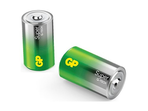 Foto van GP Super Alkaline batterij D blister(2) GP Super Alkaline batterij D blister(2)