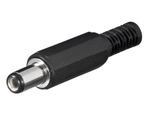Netvoedingsplug 9,0 x 2,1 x 5,5mm kort