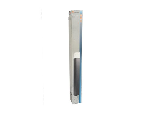 Paallamp zwart 80cm vierkant 12W LED IP44 3000K