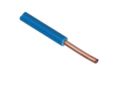 VD draad 2.5qmm blauw 10m