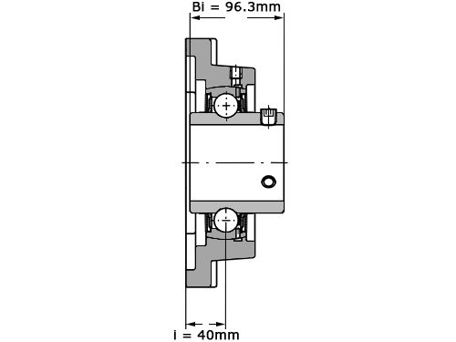 Foto van FAG Lagerblok Vierkant UCF218 J7 (90mm) FAG Lagerblok Vierkant UCF218 J7 (90mm)